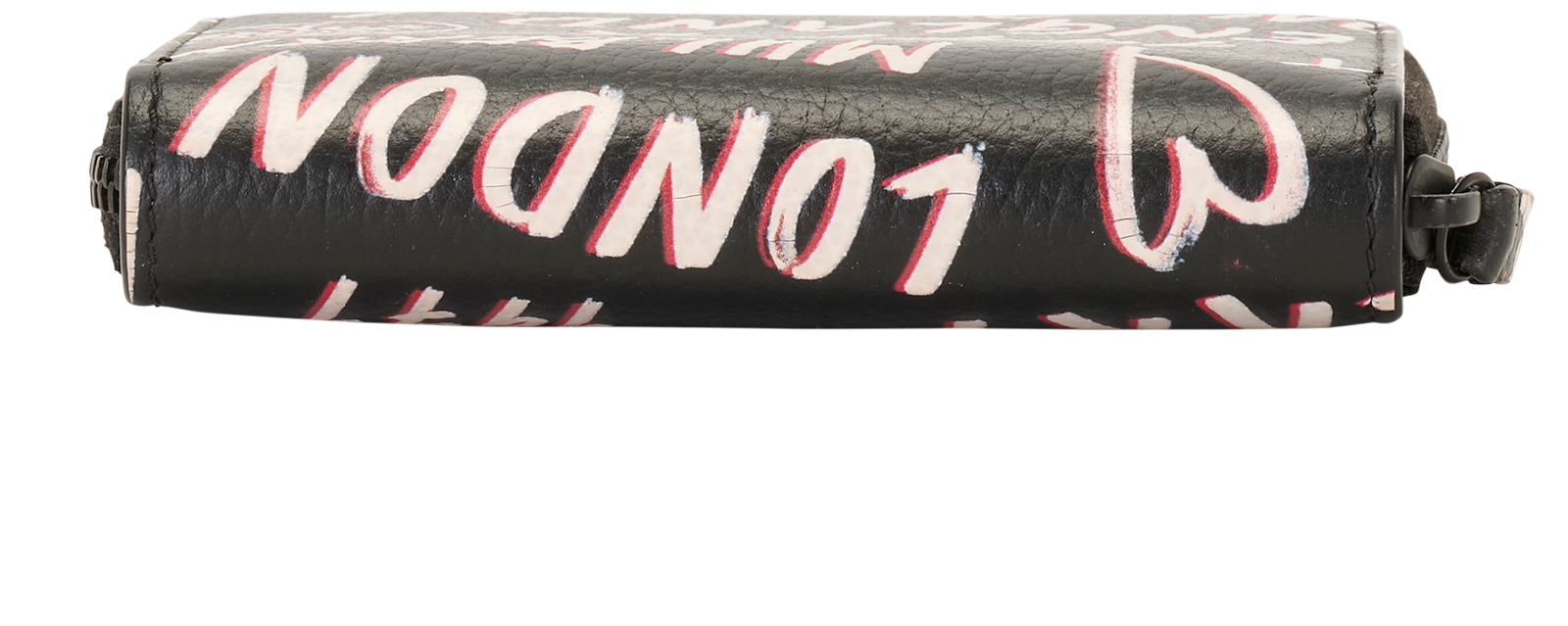 Mulberry Graffiti Zip Around Wallet, &pound;110, Accessories, Black, Leather, Top view